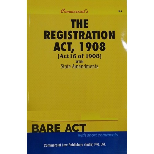 Commercial's Registration Act, 1908 Bare Act 2023